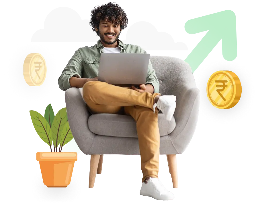 Person using SIP calculator